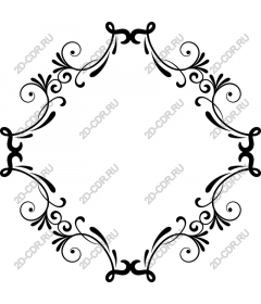  Elegant decorative frame