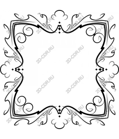 Exquisite decorative frame