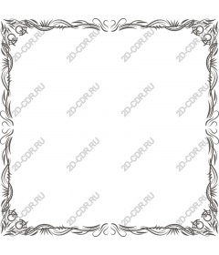  Elegant decorative frame