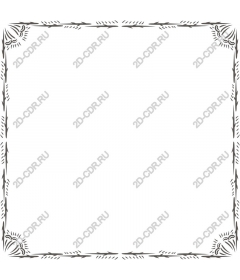 Decorative frame border