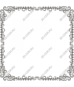  Elegant decorative frame