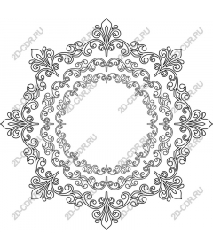  Elegant decorative frame