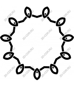 Stylish round sheet
