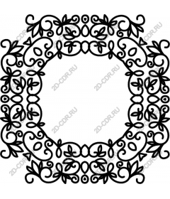 Exquisite decorative frame