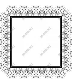 Elegant twisted frame