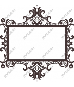  Elegant decorative frame