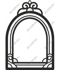  Elegant arched frame