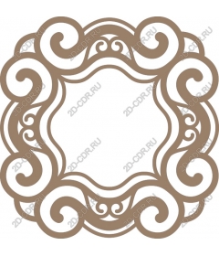  Elegant decorative frame