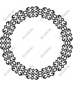  Elegant geometric border