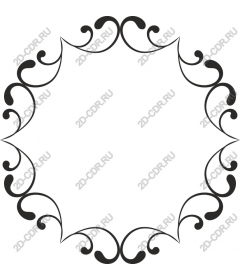  Elegant decorative frame