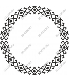  Elegant geometric frame