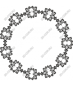  Elegant floral frame