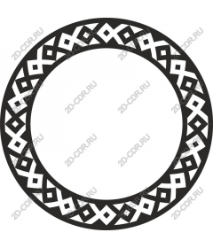  Complex circular border