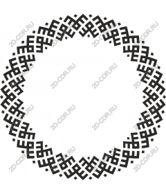  Complex geometric border