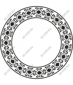  Complex circular pattern