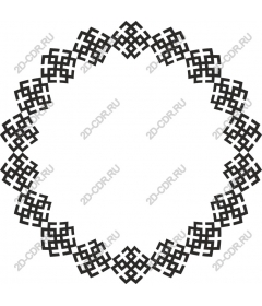 Geometric knot circle