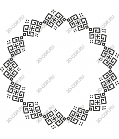  Elegant geometric frame