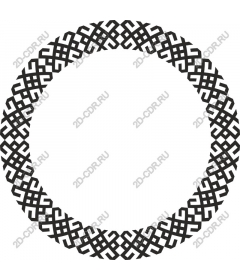  Black knot circle
