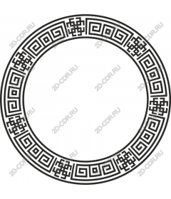  Complex circular pattern