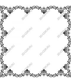  Elegant decorative frame