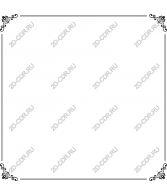  Elegant decorative frame