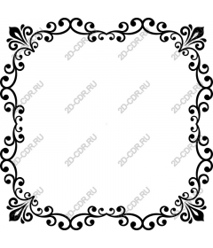 Elegant decorative frame