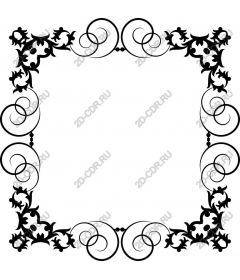  Elegant decorative frame