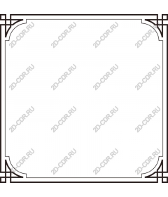  Elegant decorative frame