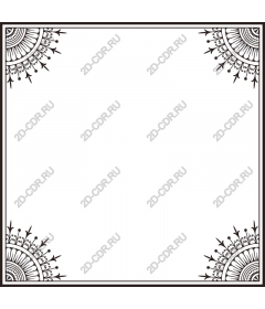  Elegant frame-mandala