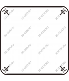  Elegant decorative frame