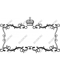 Exquisite frame-crown