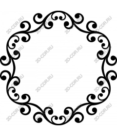  Elegant decorative frame