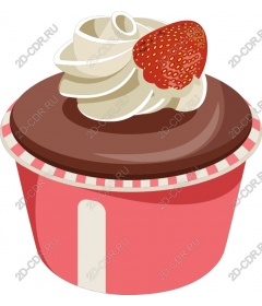 Decadent chocolate cupcake