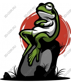 Relaxed frog