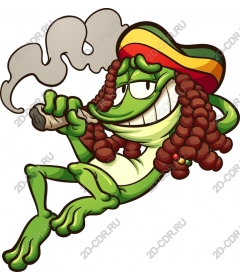  Rasta Frog