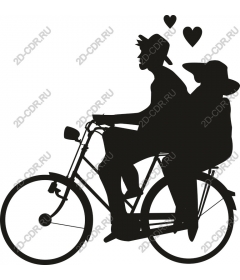  Couple on bike