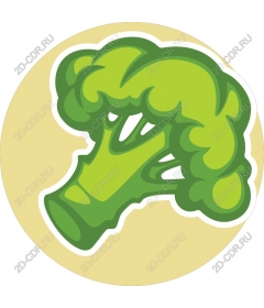 Playful broccoli
