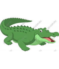  Adorable cartoon crocodile