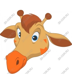  Cute cartoon giraffe