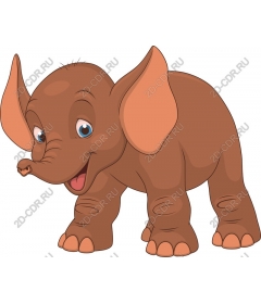  Adorable cartoon elephant