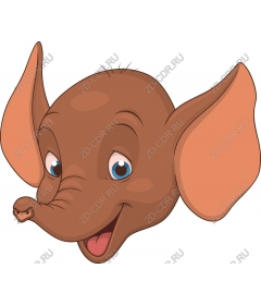  Cute cartoon elephant