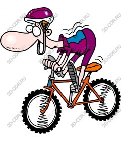  A strange cyclist
