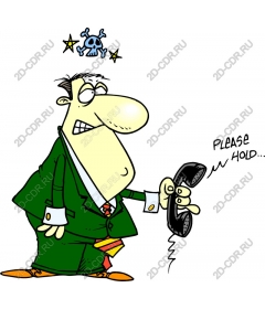  Phone call unusual businessman