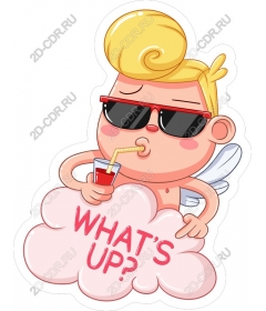  Chic cherub in sunglasses