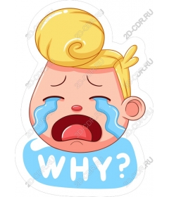  Emotional child cartoon - Why?