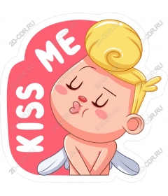  Charming Cupid "Kiss me"
