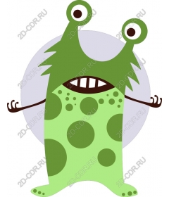 Cute friendly monster