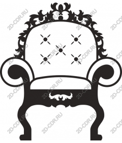 Vintage ornate chair
