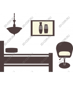  The stylish modern bedroom