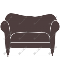  Elegant classic armchair